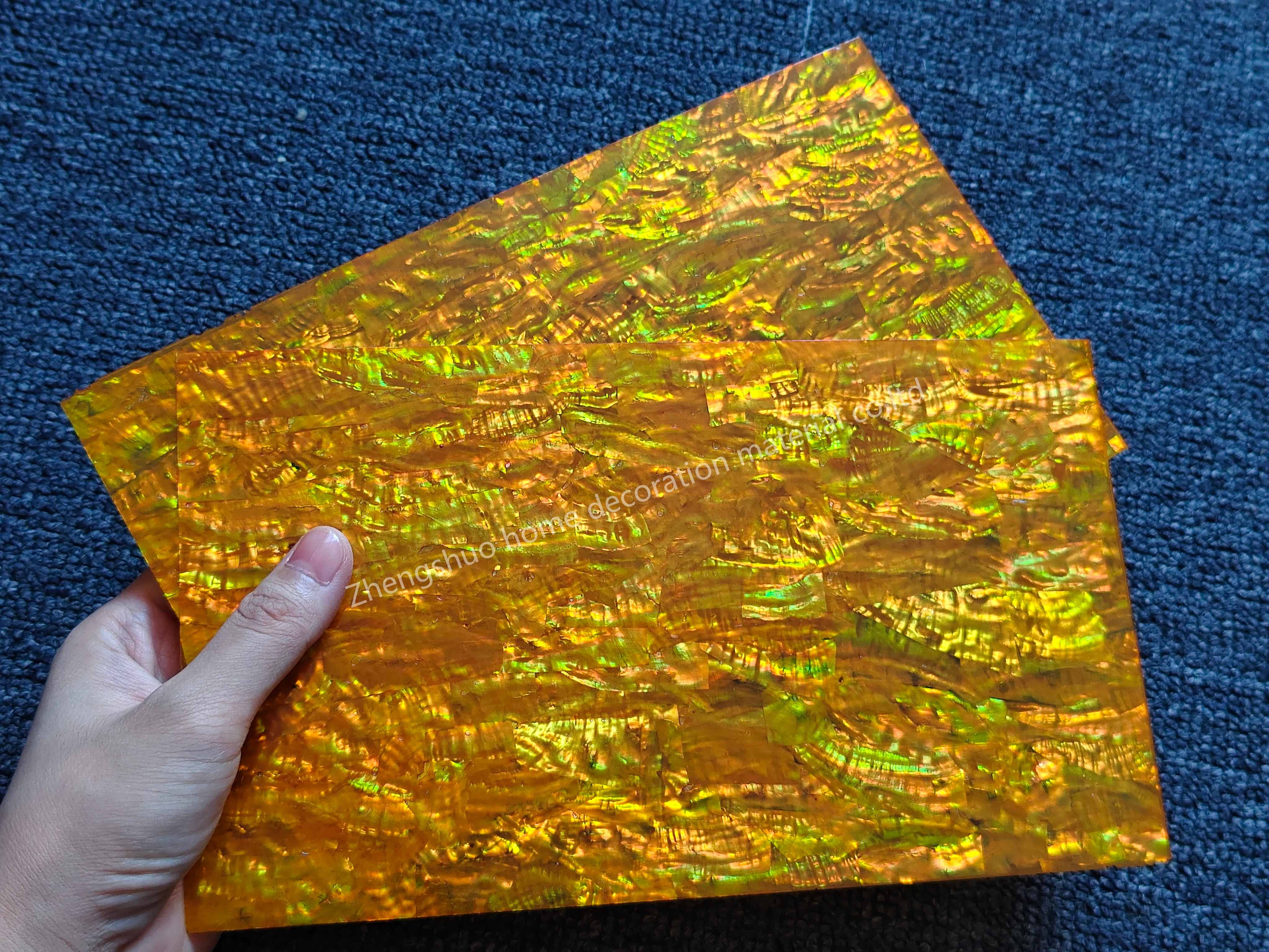 Natural abalone sea shell sheet 