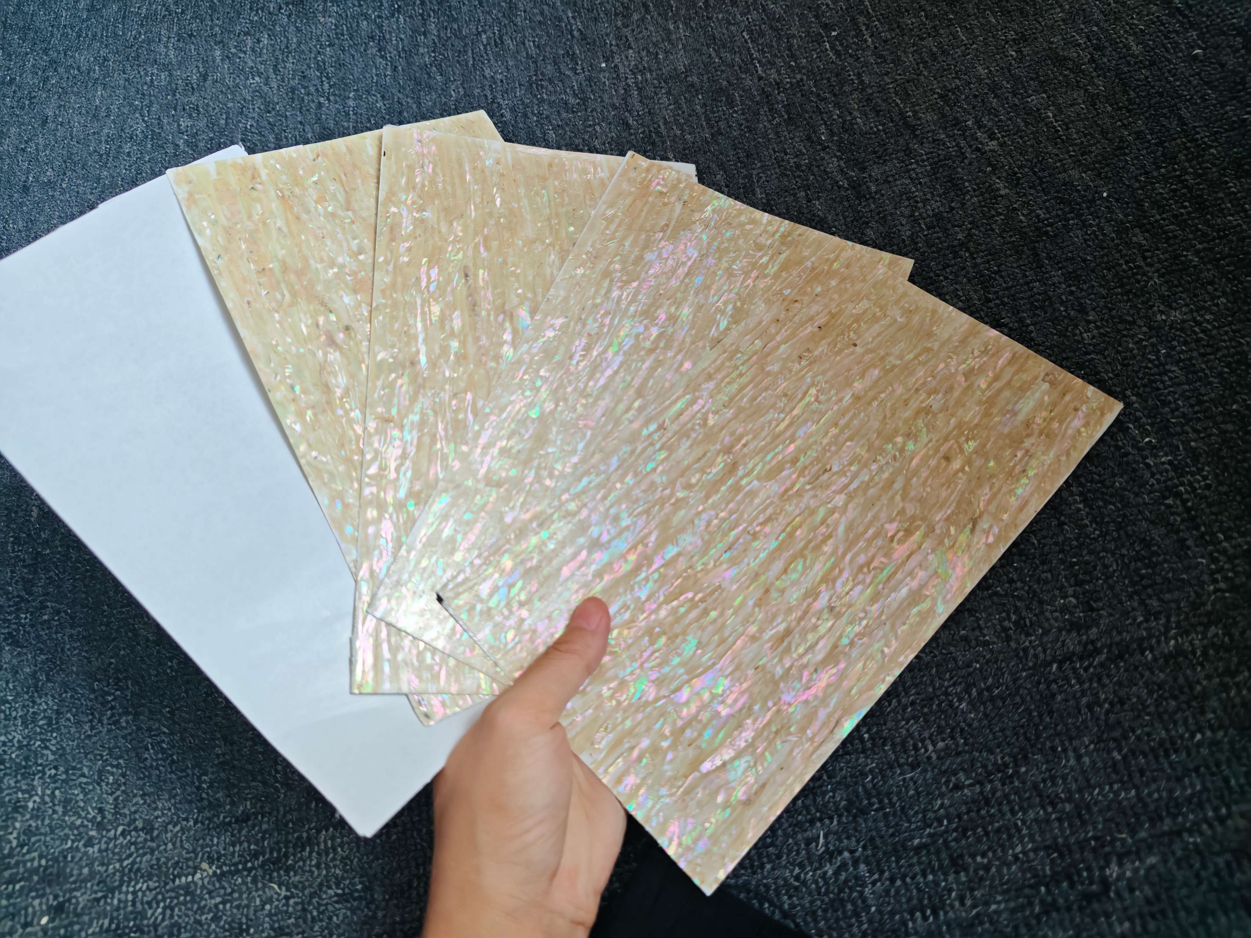 natural mother of pearl sheets