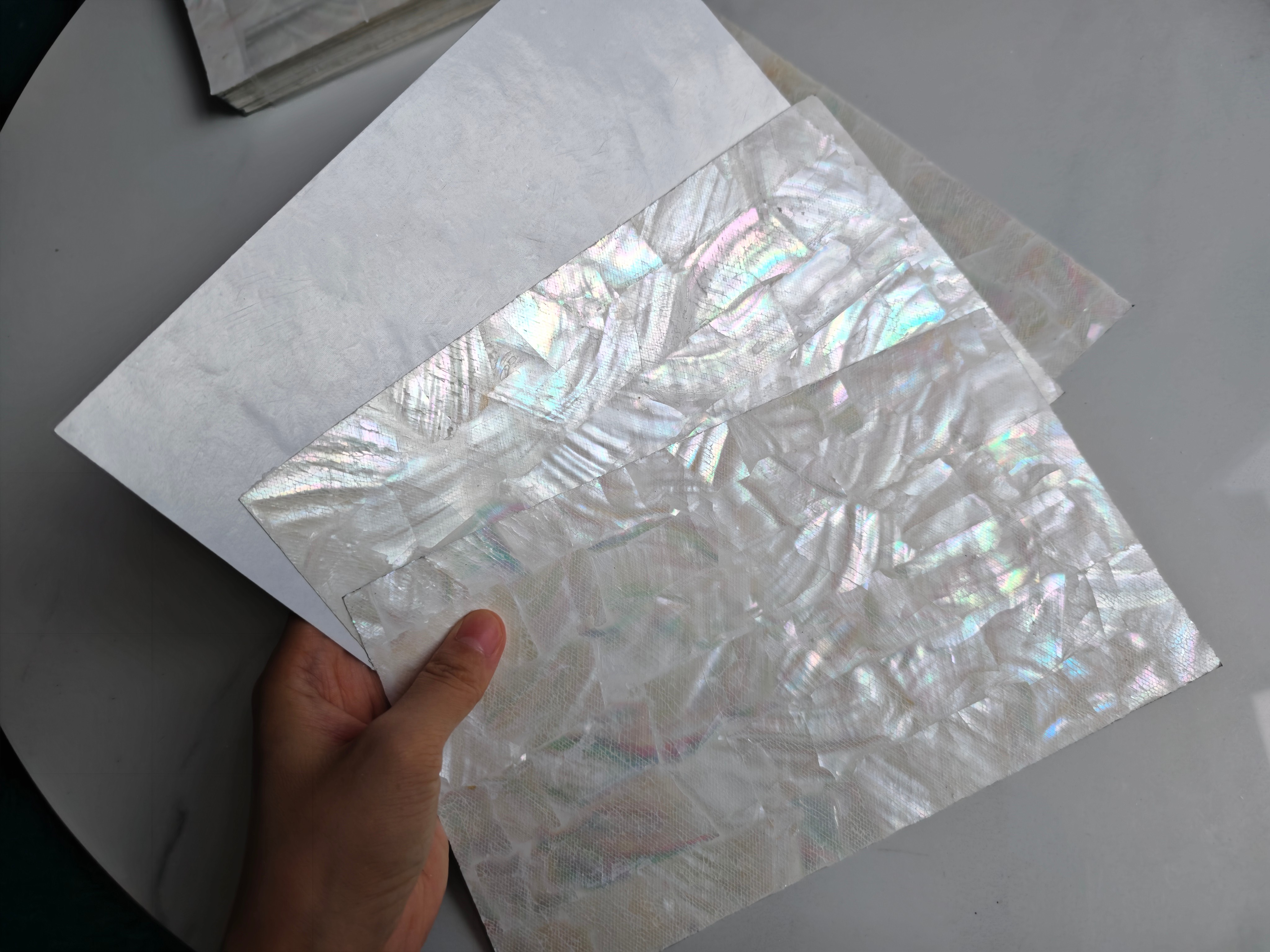 Natural Freshwater Shell Sheet