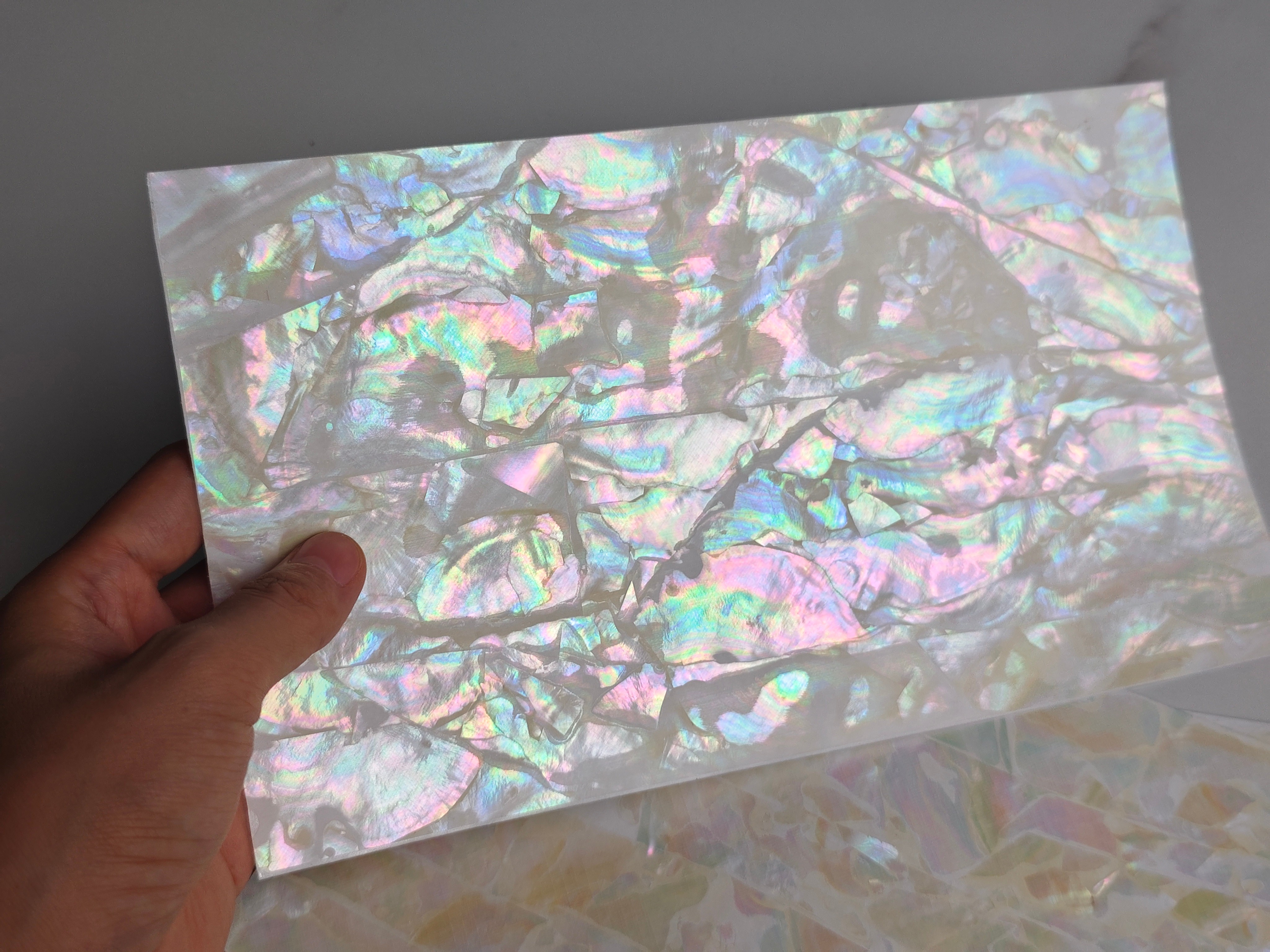 natural mother of pearl sheets