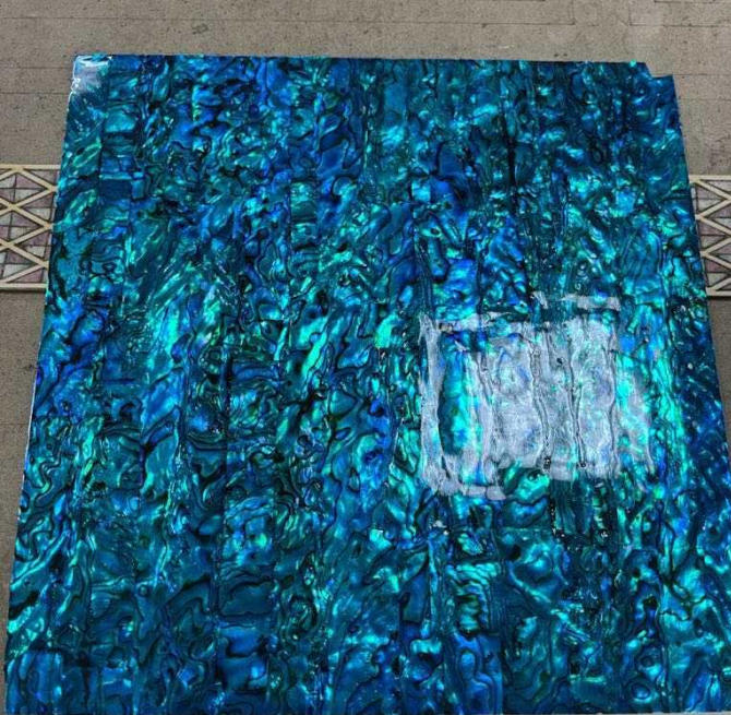 Natural abalone shell sheet