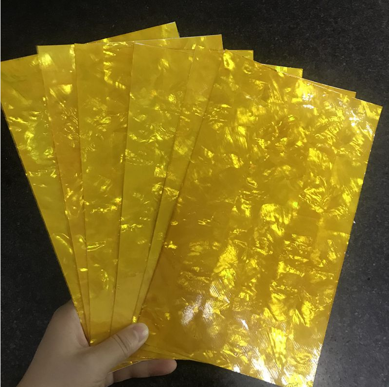 Natural Deep Yellow Mother of Pearl Sheet 