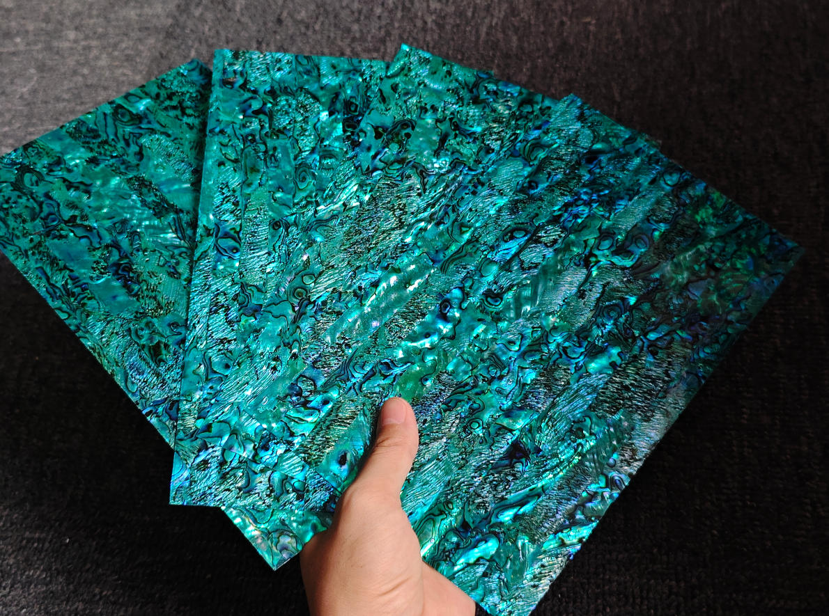 Natural abalone shell sheet