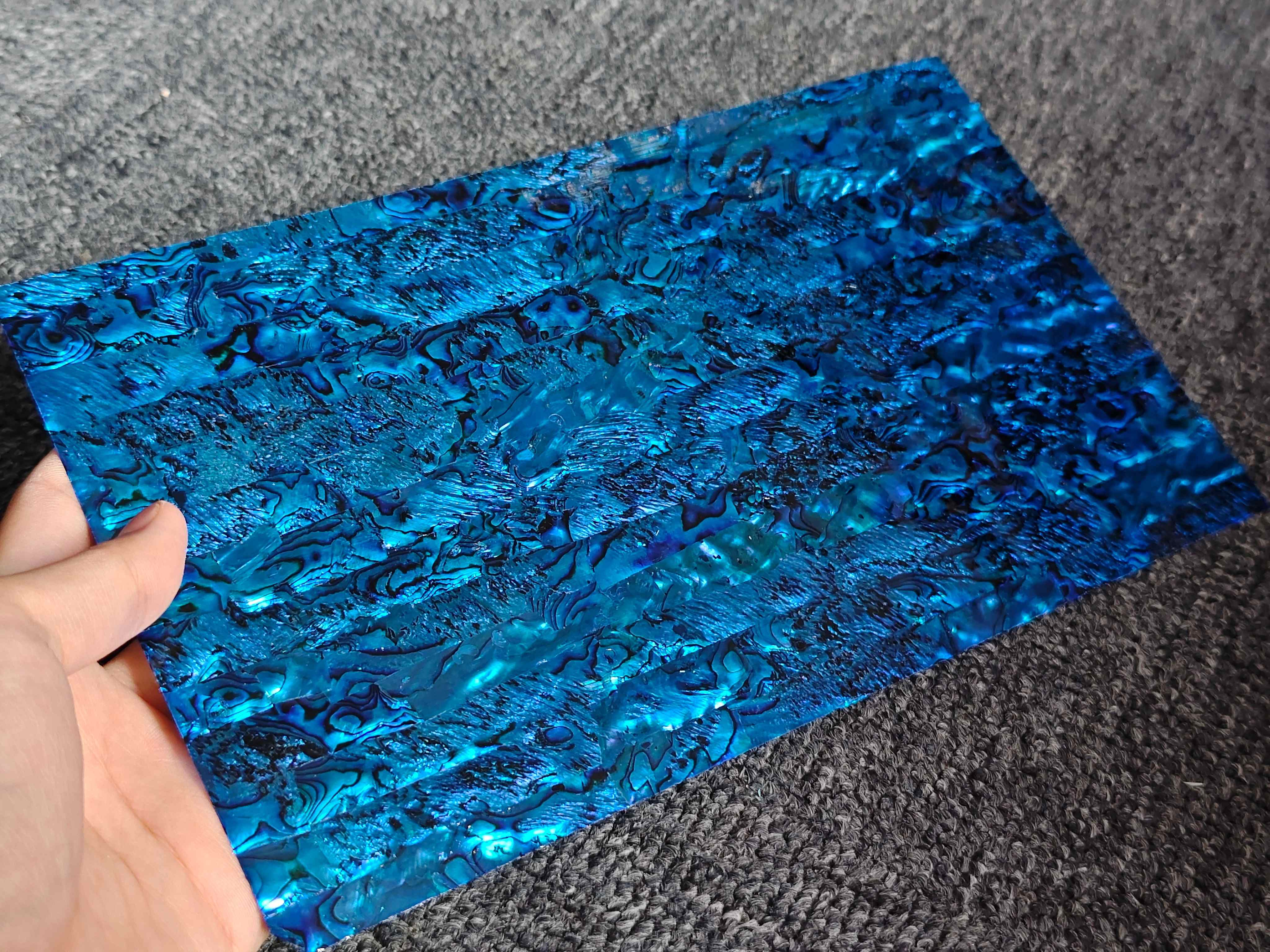 Natural abalone shell sheet