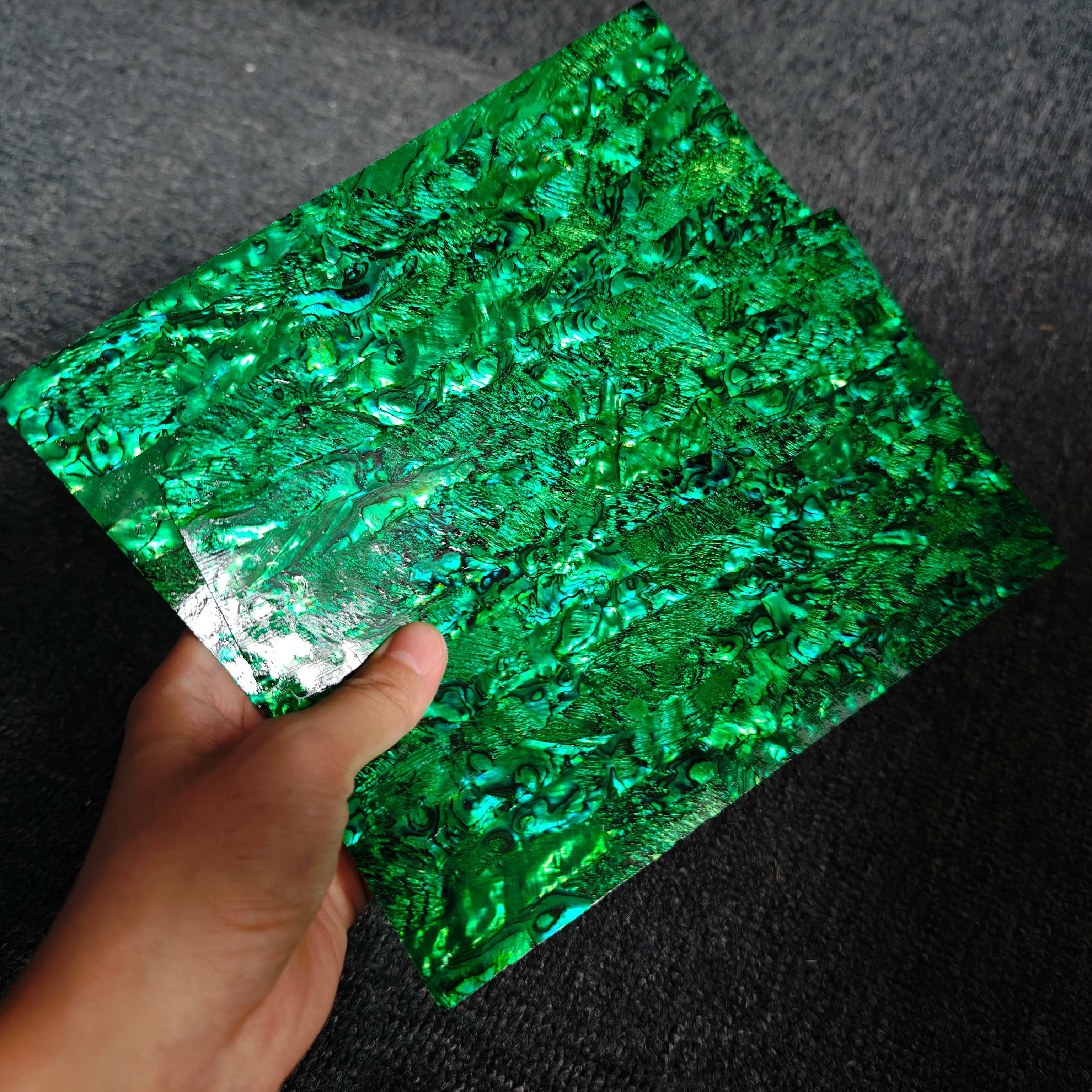 Natural green abalone  sheet