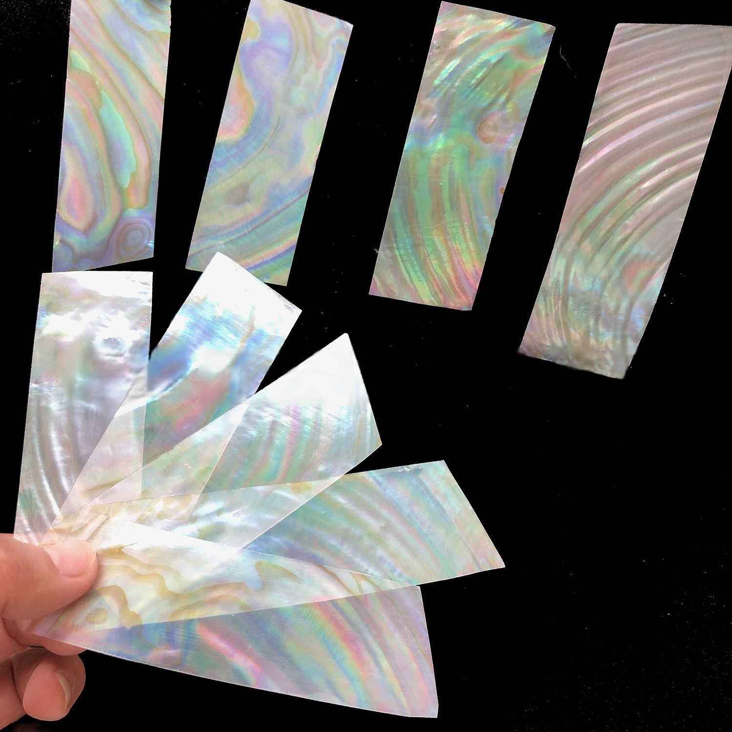 natural mother of pearl sheets