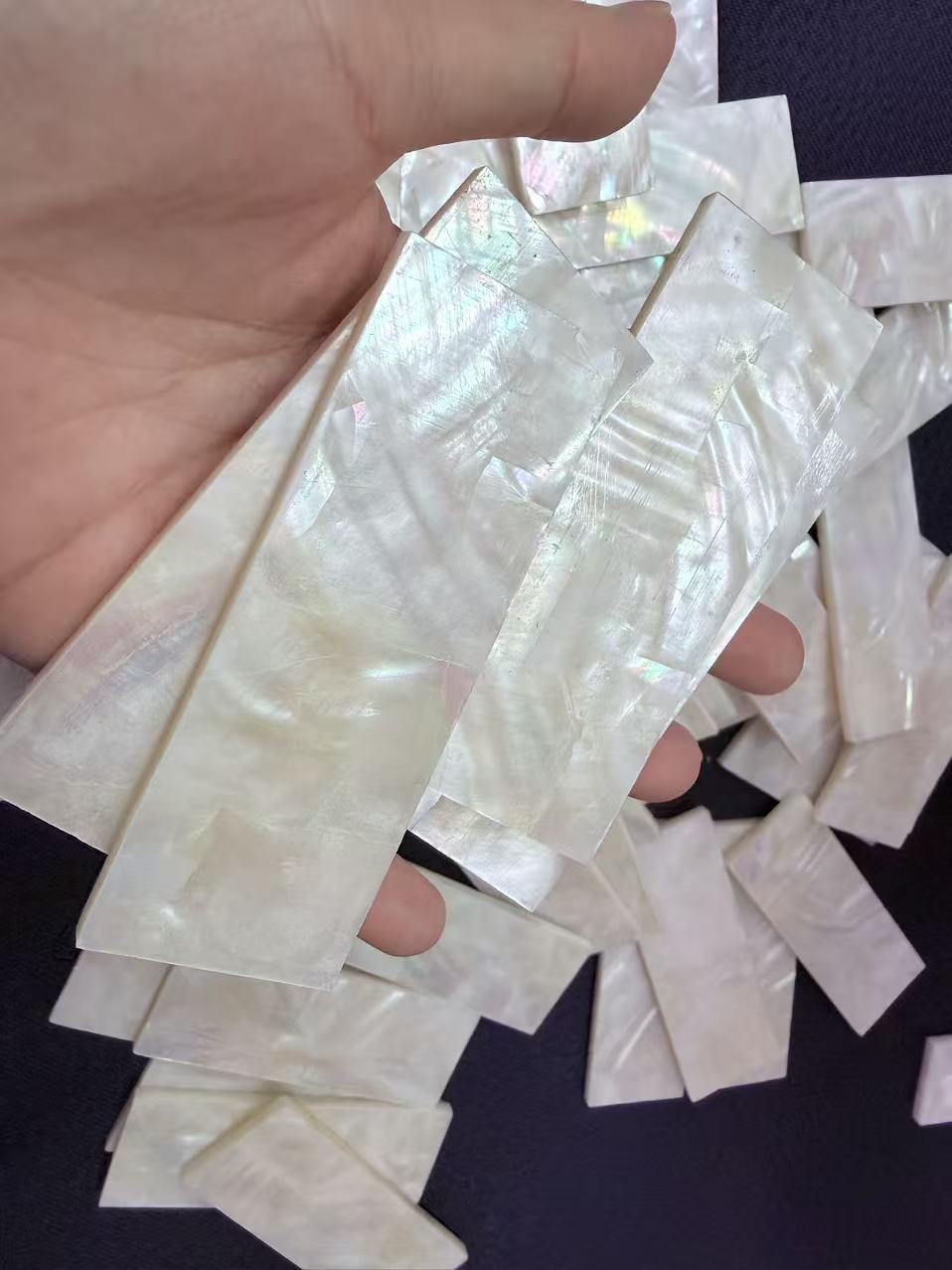 natural mother of pearl sheets