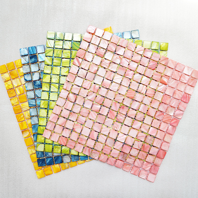 Natural shell mosaic 