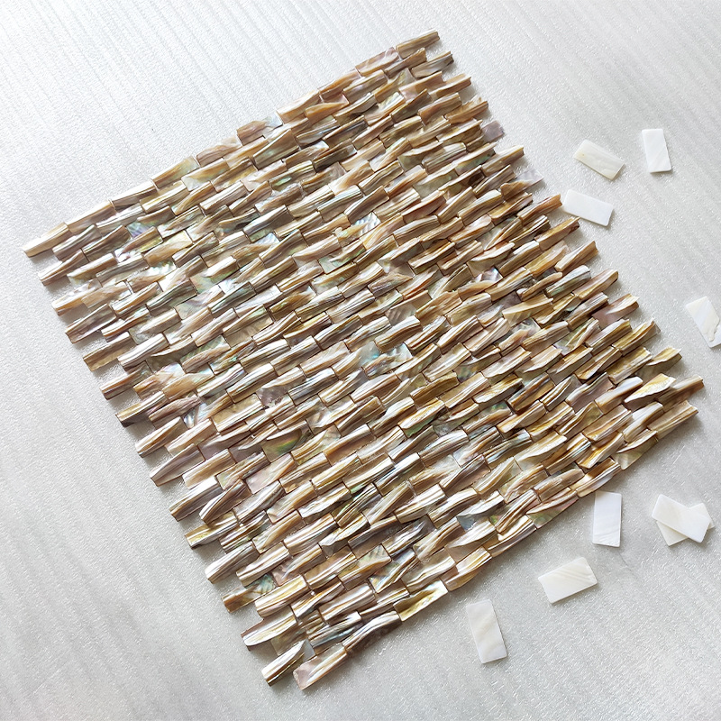 Natural shell mosaic 