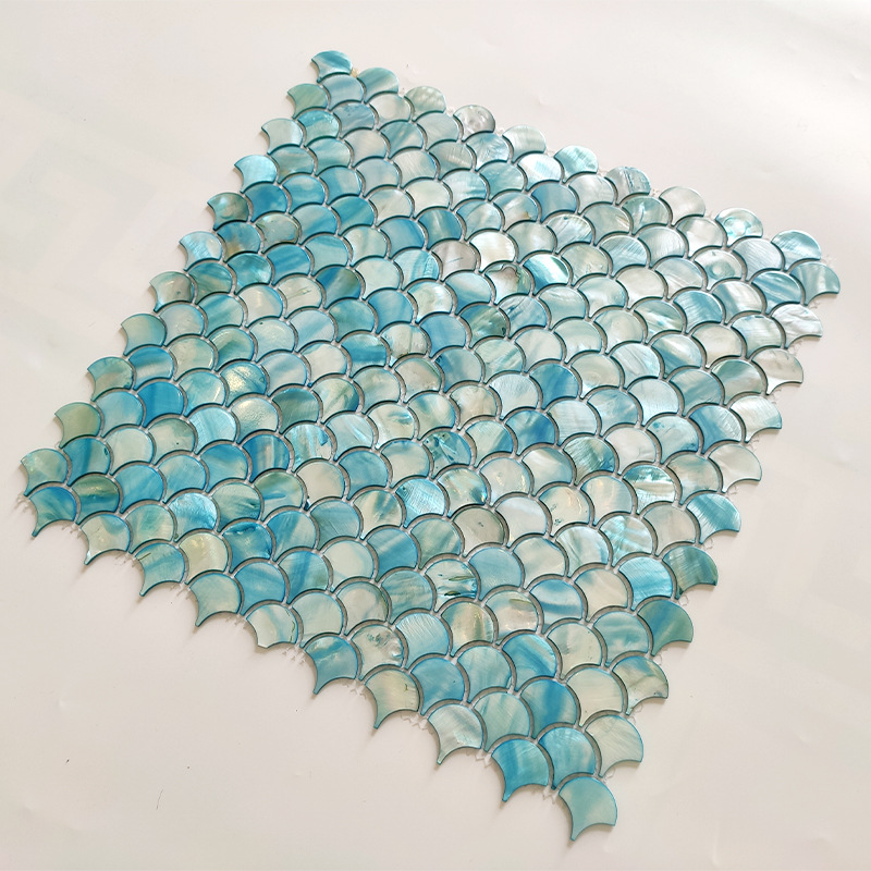 Natural shell mosaic 