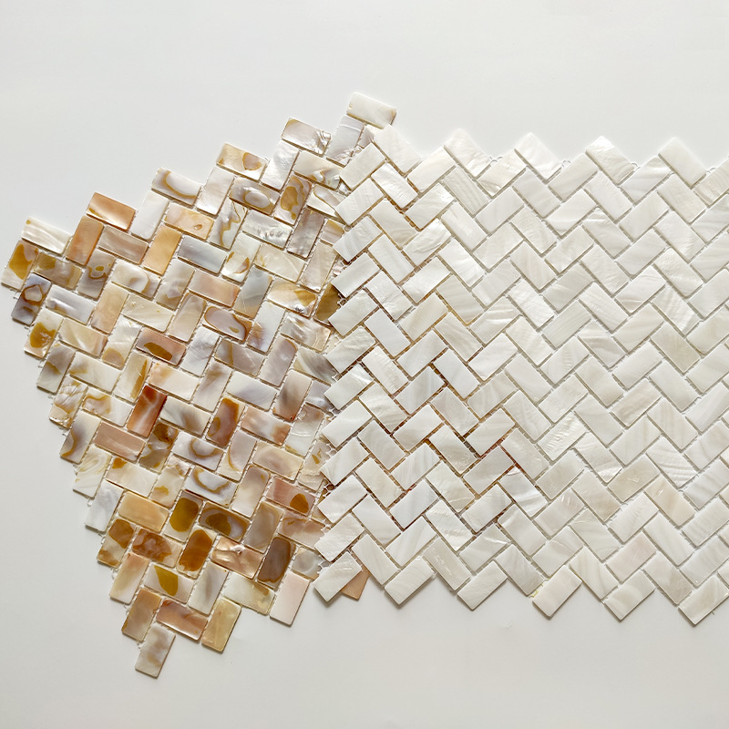 Natural shell mosaic 