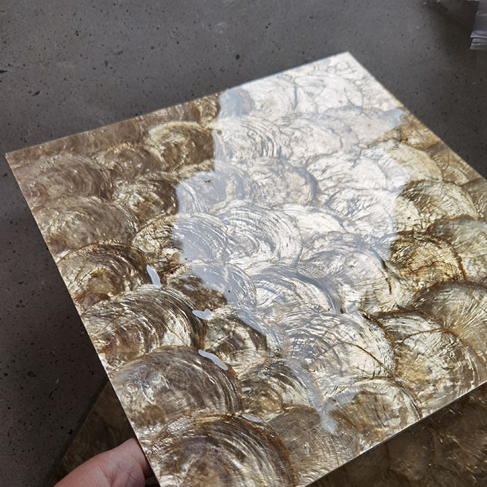 Natural shell mosaic 