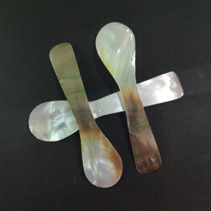 natural shell spoons