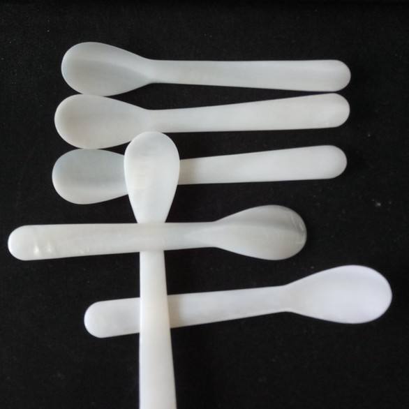natural shell spoons