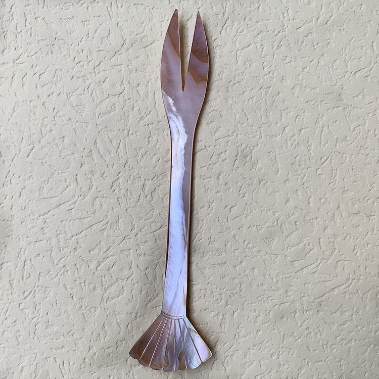 natural shell spoons