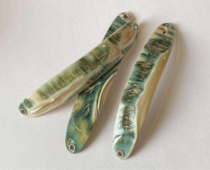 natural shell fishing  lures