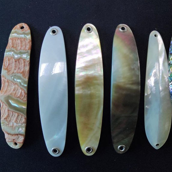 natural shell fishing  lures