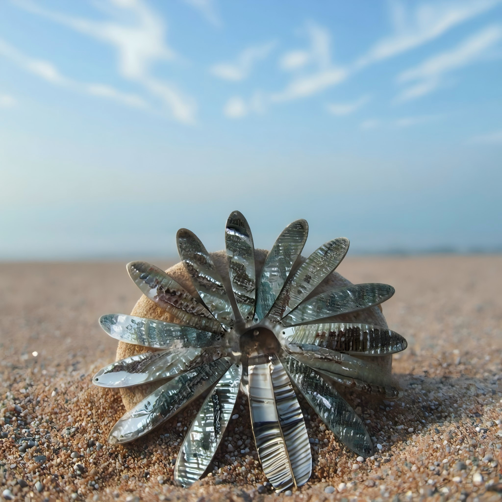 natural shell fishing  lures