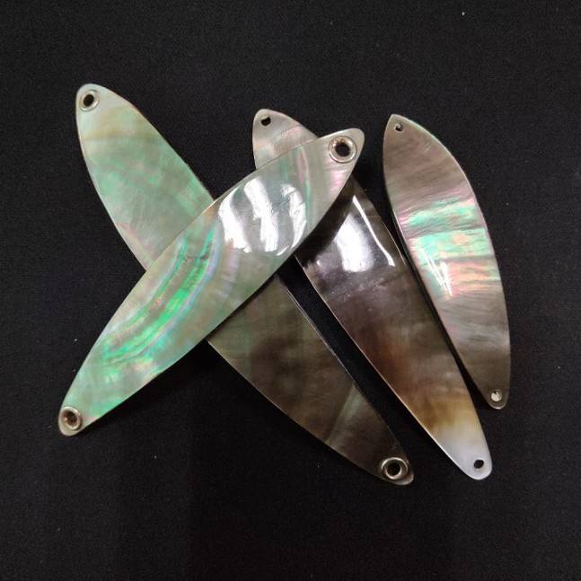 natural shell fishing lures