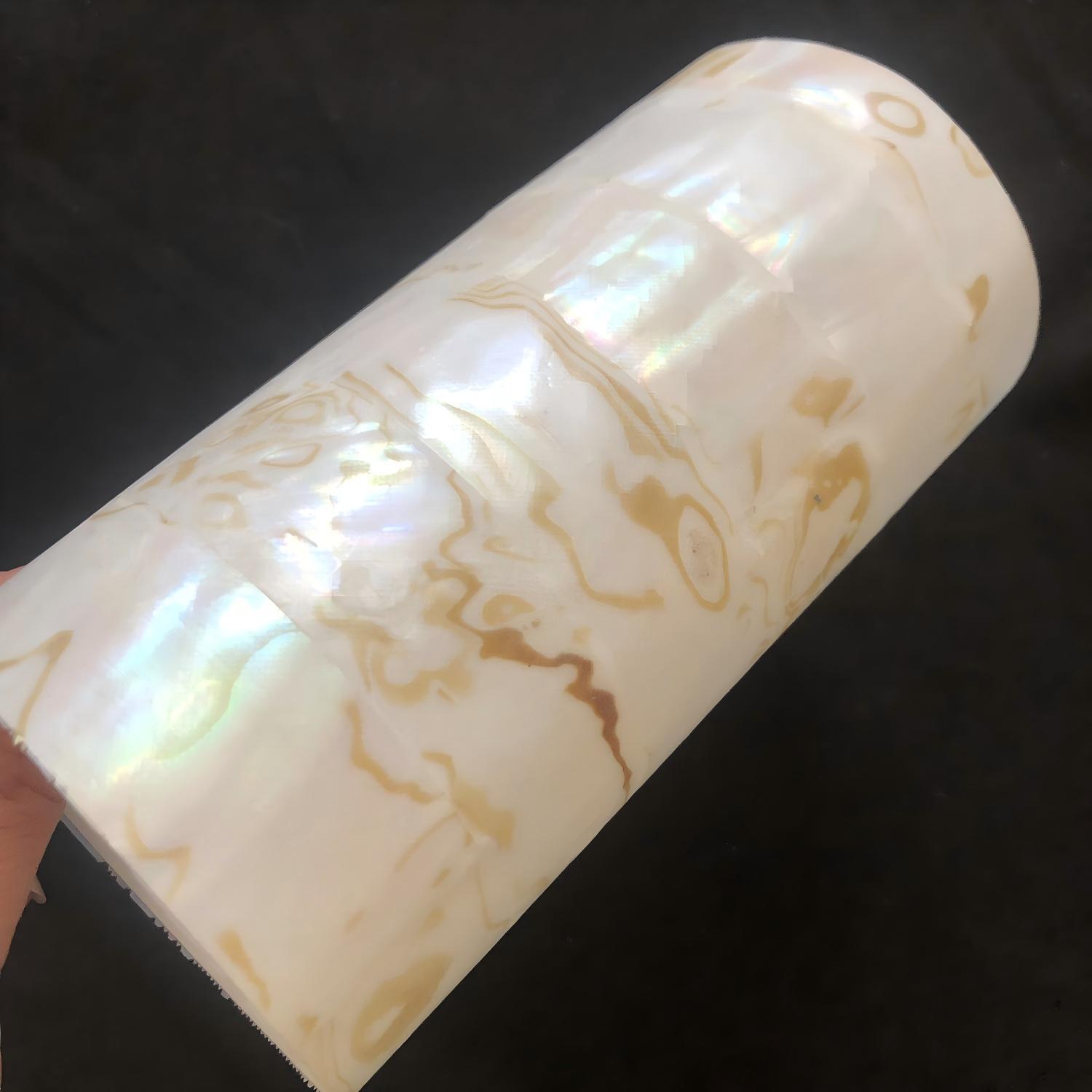Natural Flexible Mother of Pearl With Adhesive Sheet