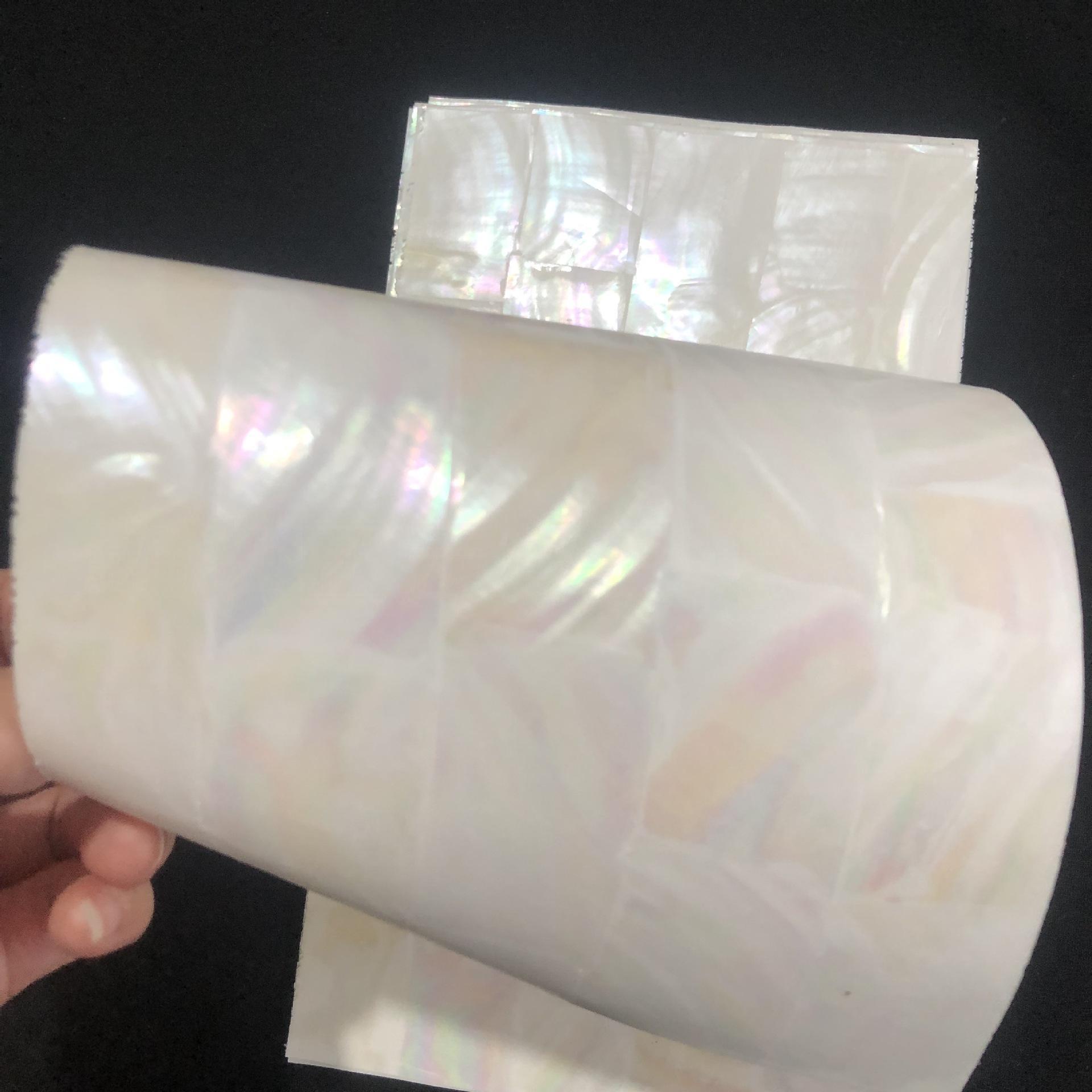 Natural  Flexible Freshwater With Adhesive Shell Sheet