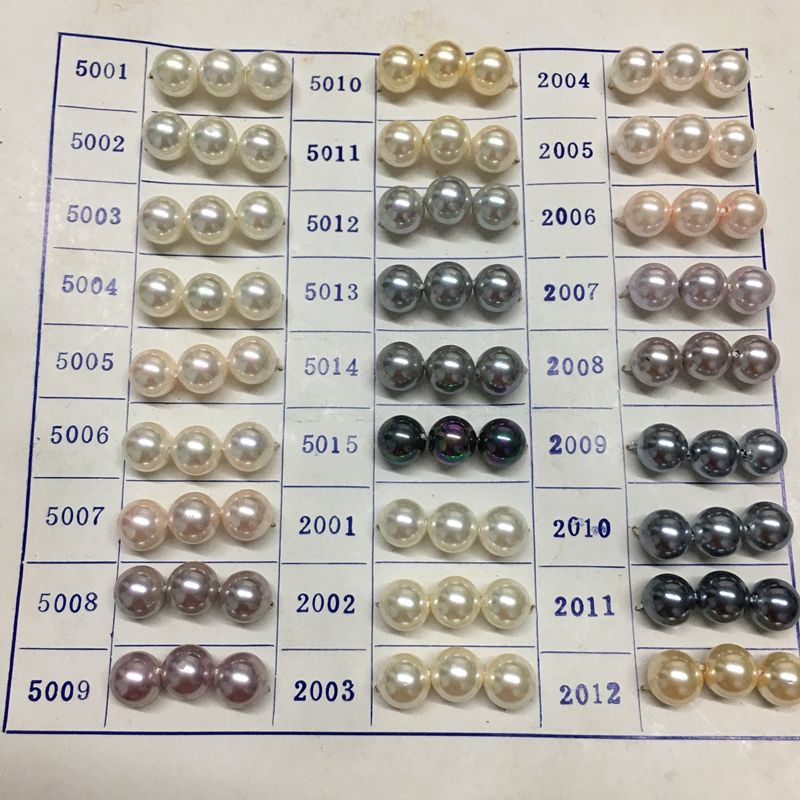 natural shell pearts