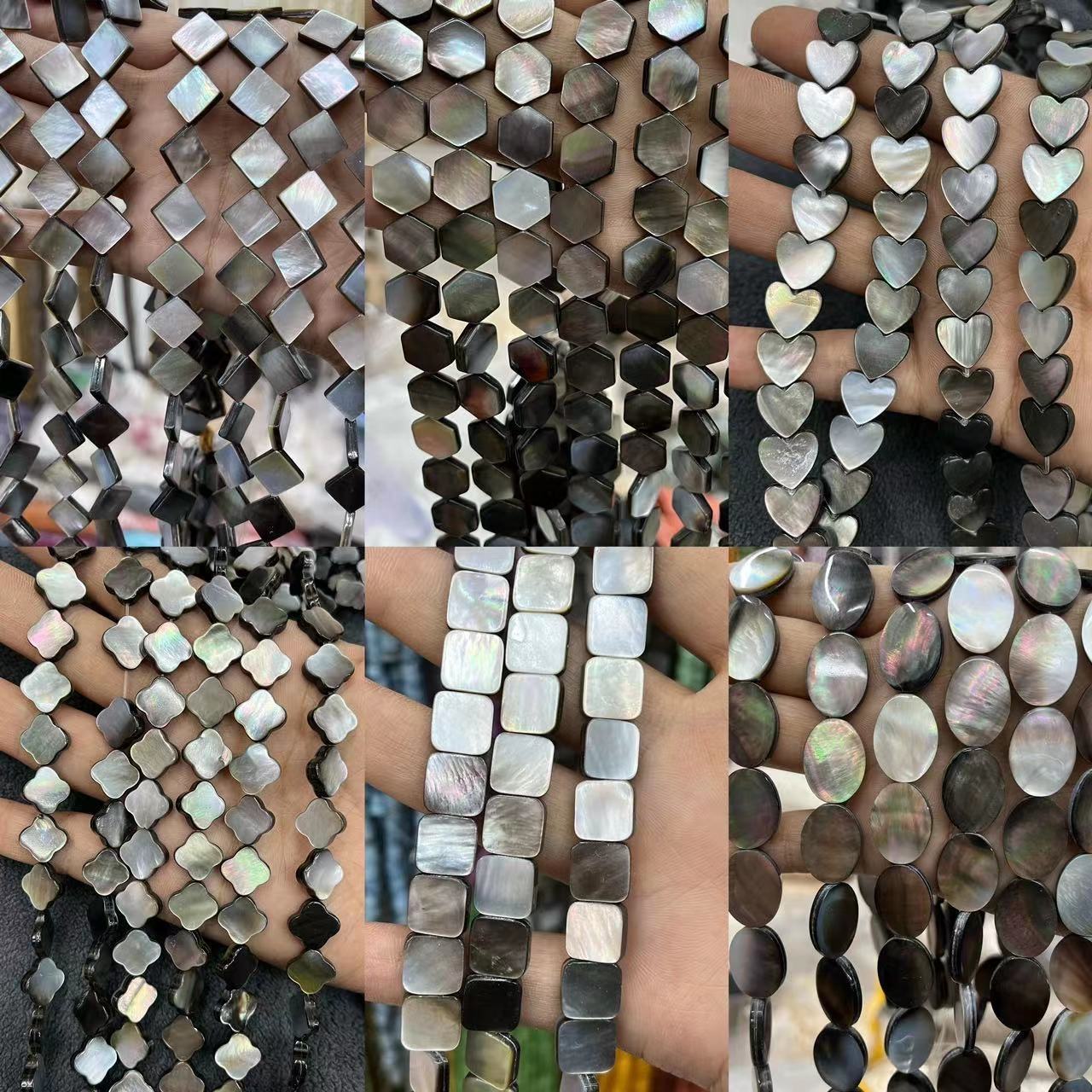 natural shell pearts