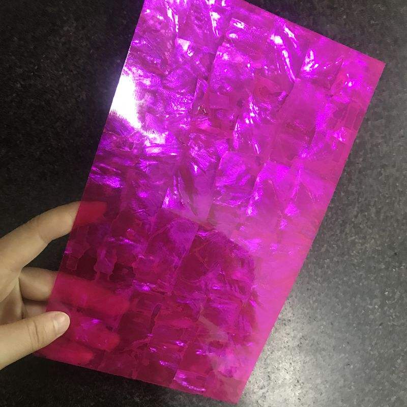 Natural Deep Purple  Mother of Pearl Sheet