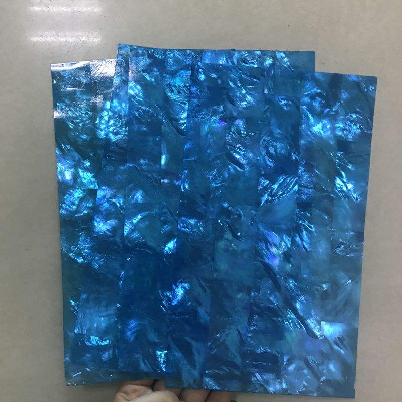 Natural Deep Blue Mother of Pearl Sheet