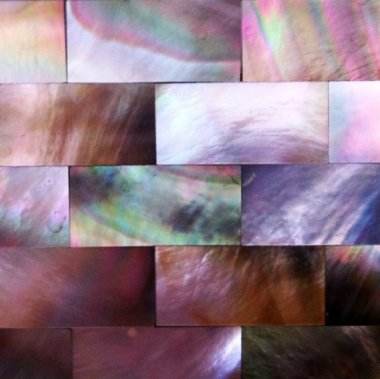 natural shell mosaic