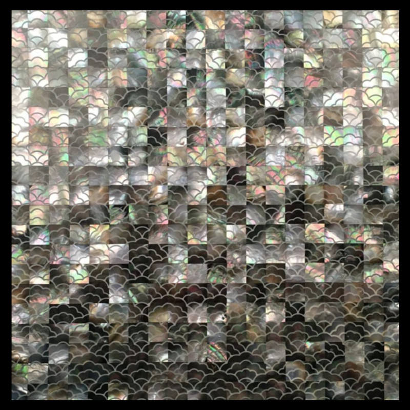 natural shell mosaic