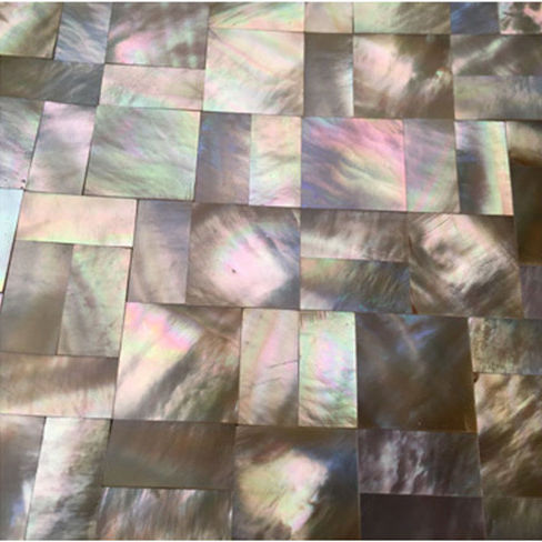 natural shell mosaic